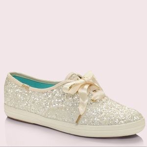 Keds x Kate Spade Glitter Sneaker NWT